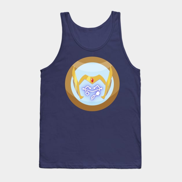 She Ra Bubble Series: She Ra Tank Top by spaceweevil